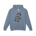 Dragon Ink Hoodie — Oriental Brush Stroke Dragon Sweatshirt