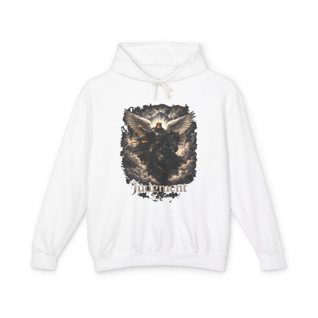 Revelation 6:5-6 Judgment Angel Hoodie — Angel Graphic Hooded Sweatshirt