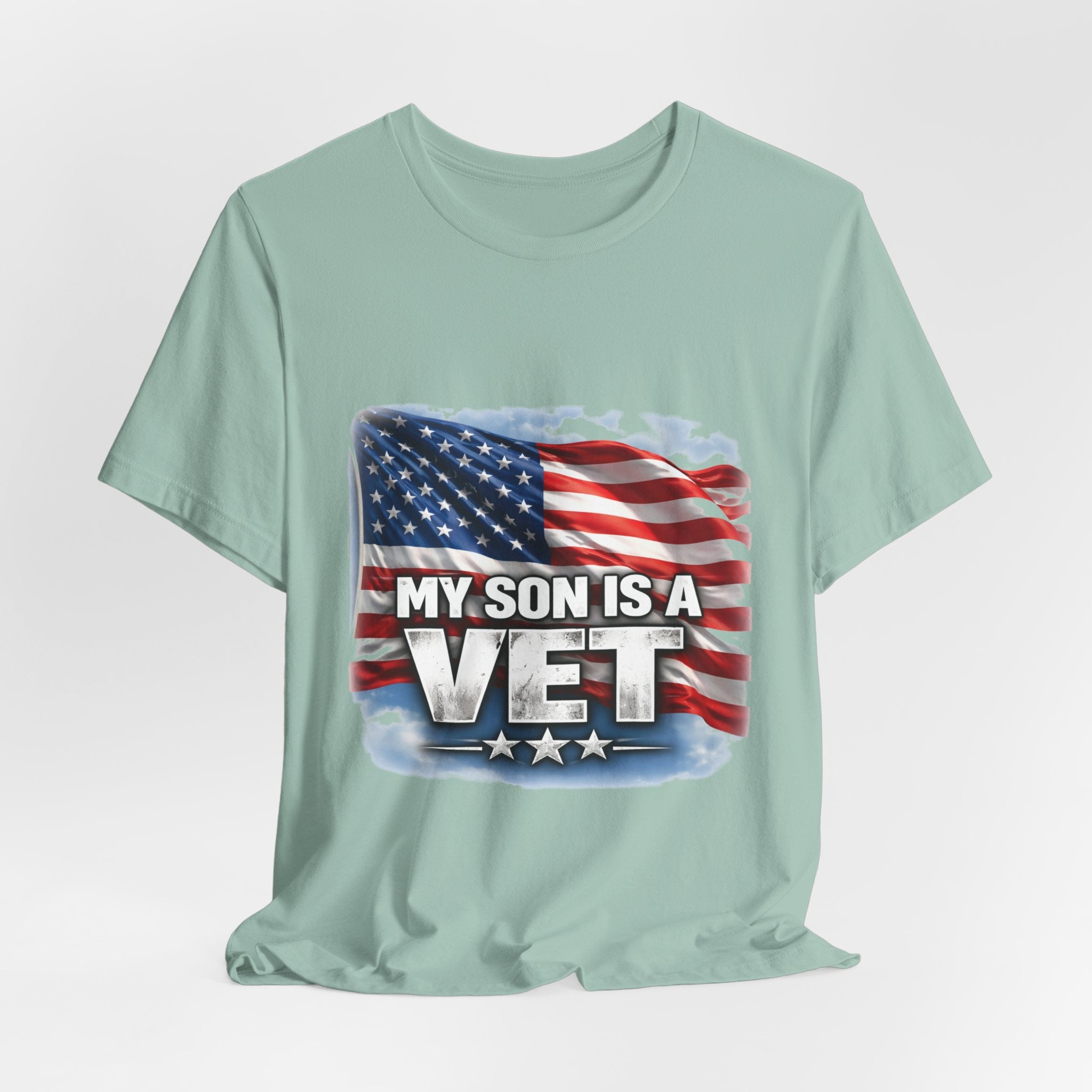My Son is a vet!  Unisex Jersey Short Sleeve Tee