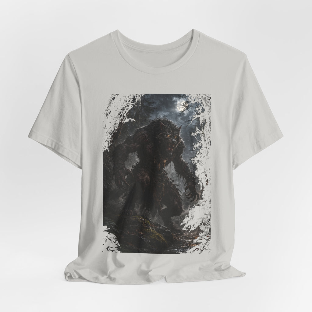 Were wolf in Dark Forest -A Mythocal Monster from the past! Graphic Tee