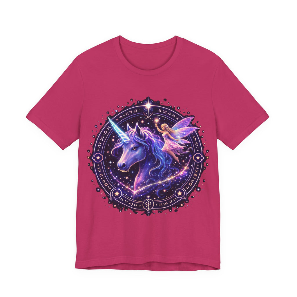 Unicorn & Fairy Galaxy Tee — Magical Fantasy Graphic T-Shirt