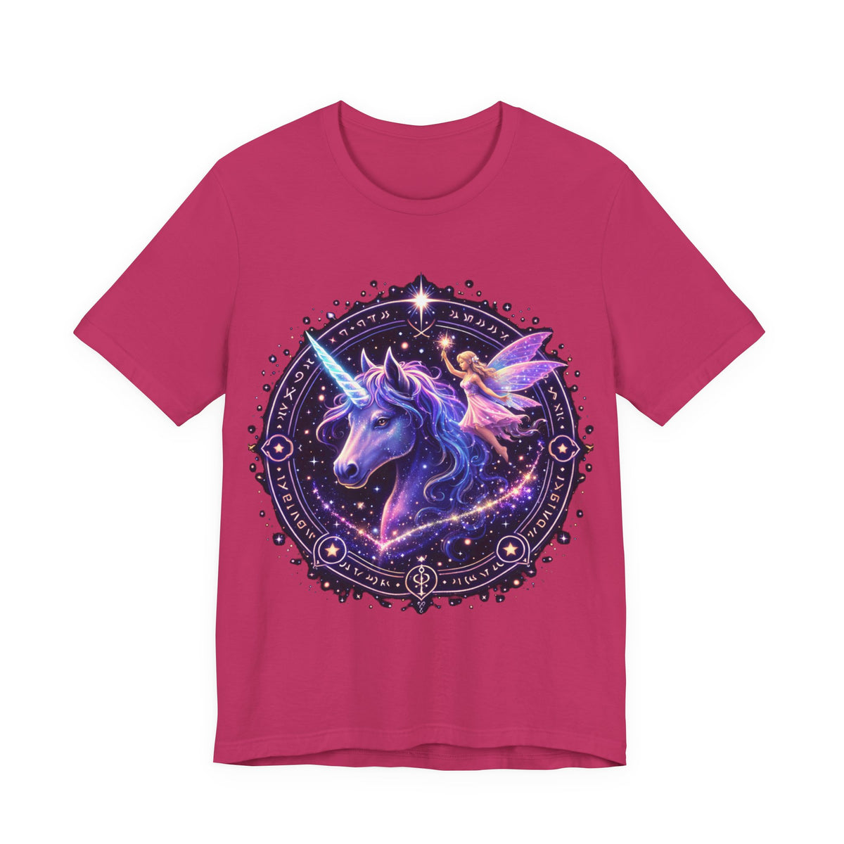 Unicorn & Fairy Galaxy Tee — Magical Fantasy Graphic T-Shirt