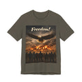 Freedom Eagle T-Shirt — Patriotic Bald Eagle & Crowd Graphic Tee