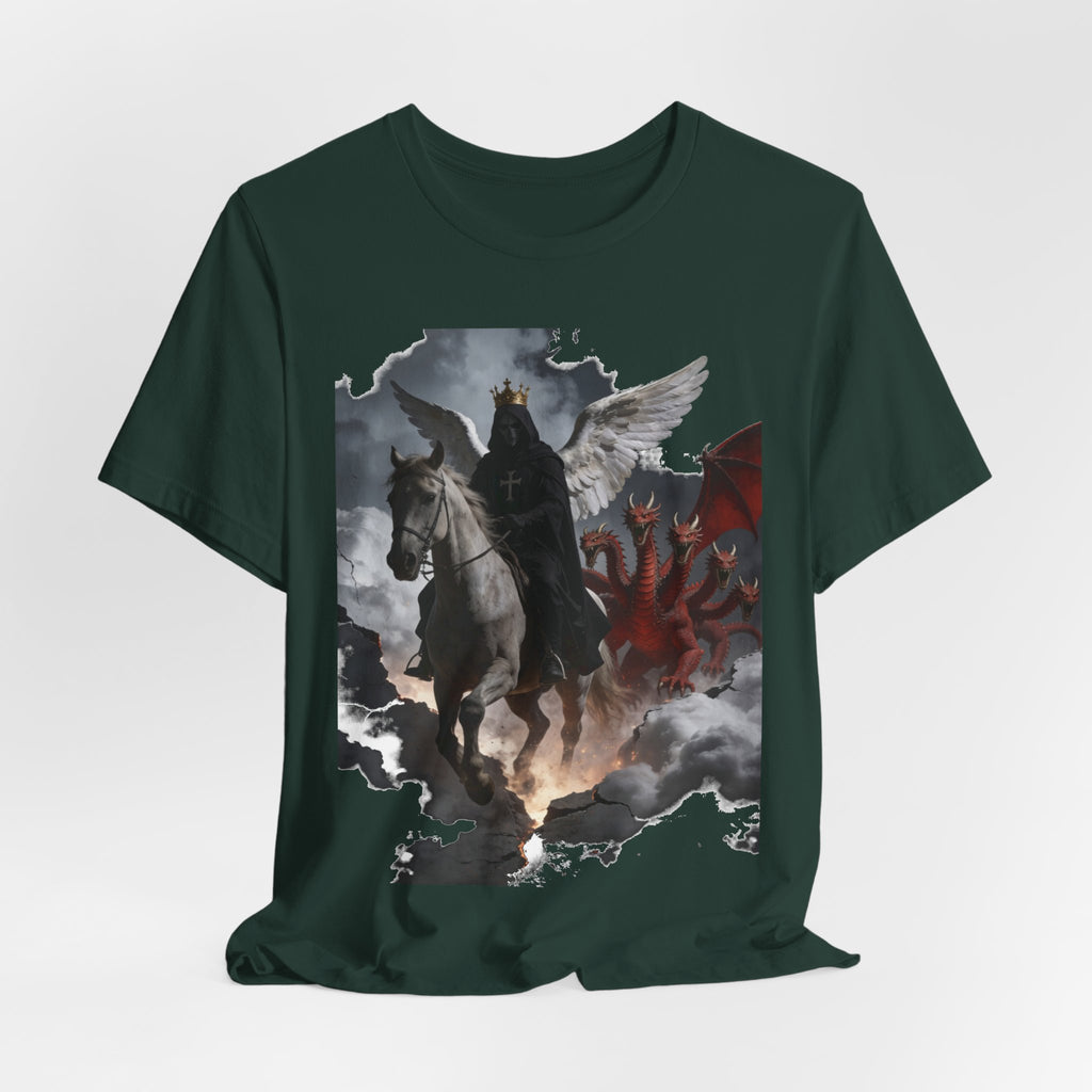 The Pale horse from Revelation 6:7-8! In the end of times! Jesus Second coming!-T-shirt