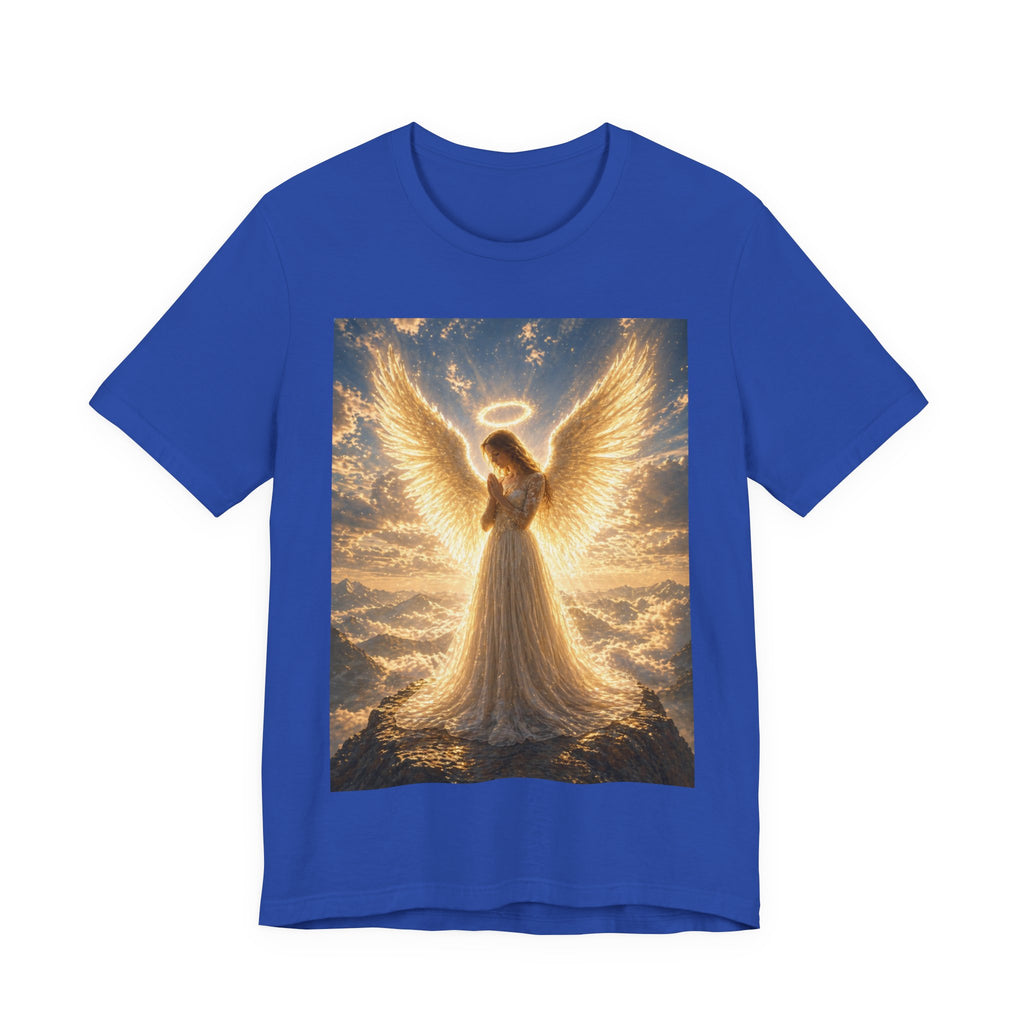 Angle praying Unisex Jersey Short Sleeve Tee