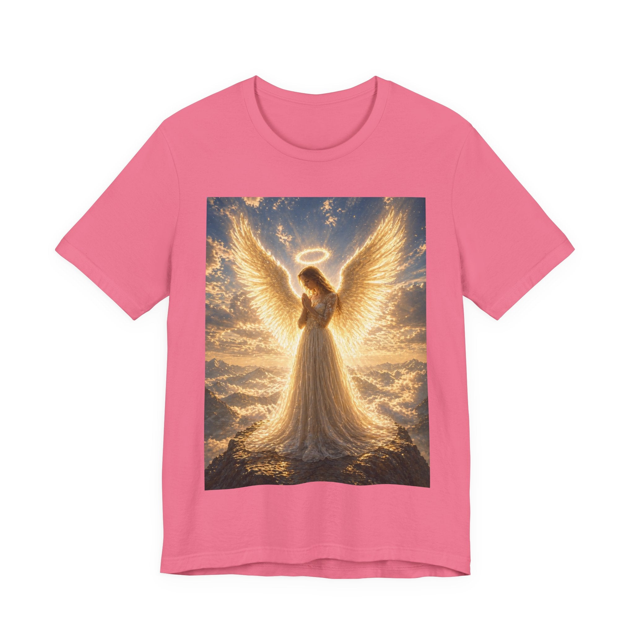 Angle praying Unisex Jersey Short Sleeve Tee