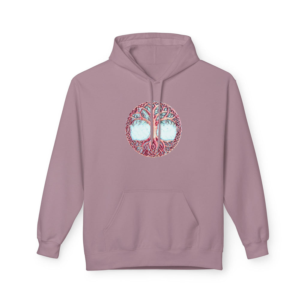 Yggdrasil, the Tree of Life-Cotton Hoodie — Botanical Nature Graphic