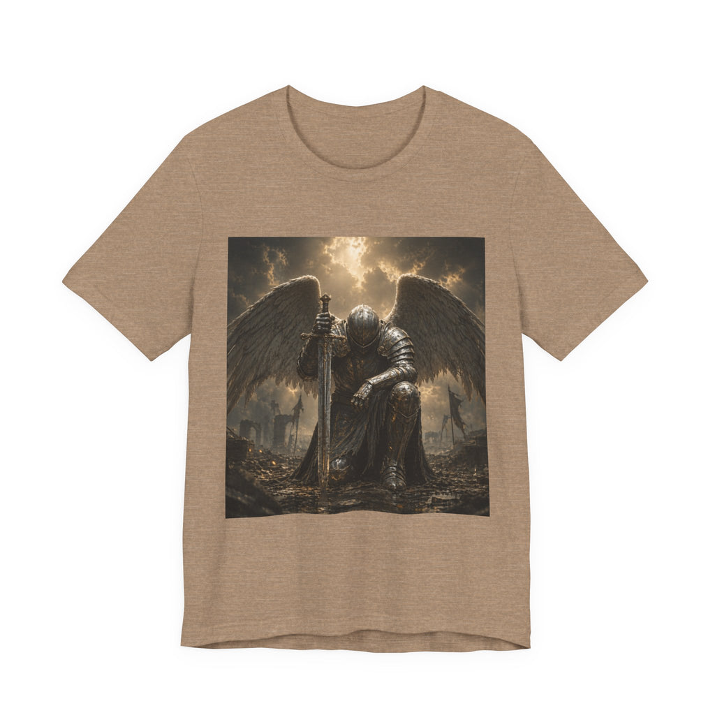 Angel Knight T-Shirt — Gothic Dark  Armor Tee