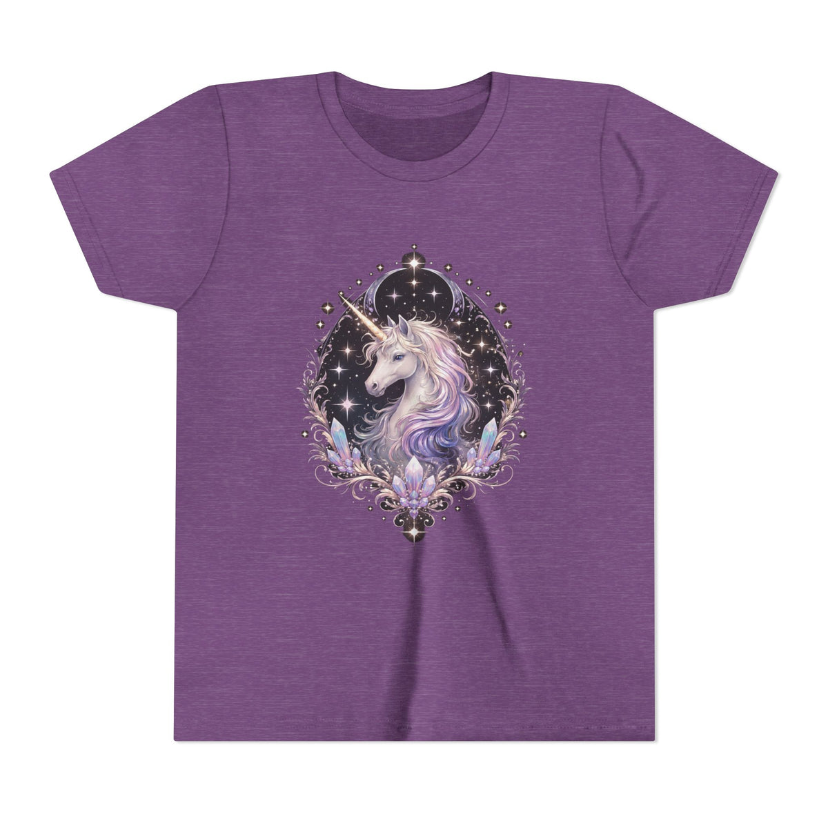 Youth Unicorn Tee — Magical Sparkle Design for Kids