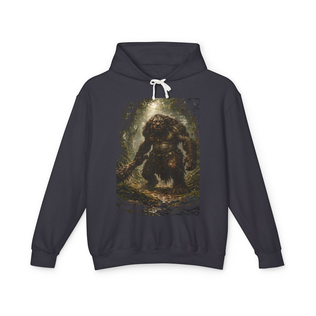 Cryptid Monster Hoodie – Vintage Forest Troll Graphic Sweatshirt