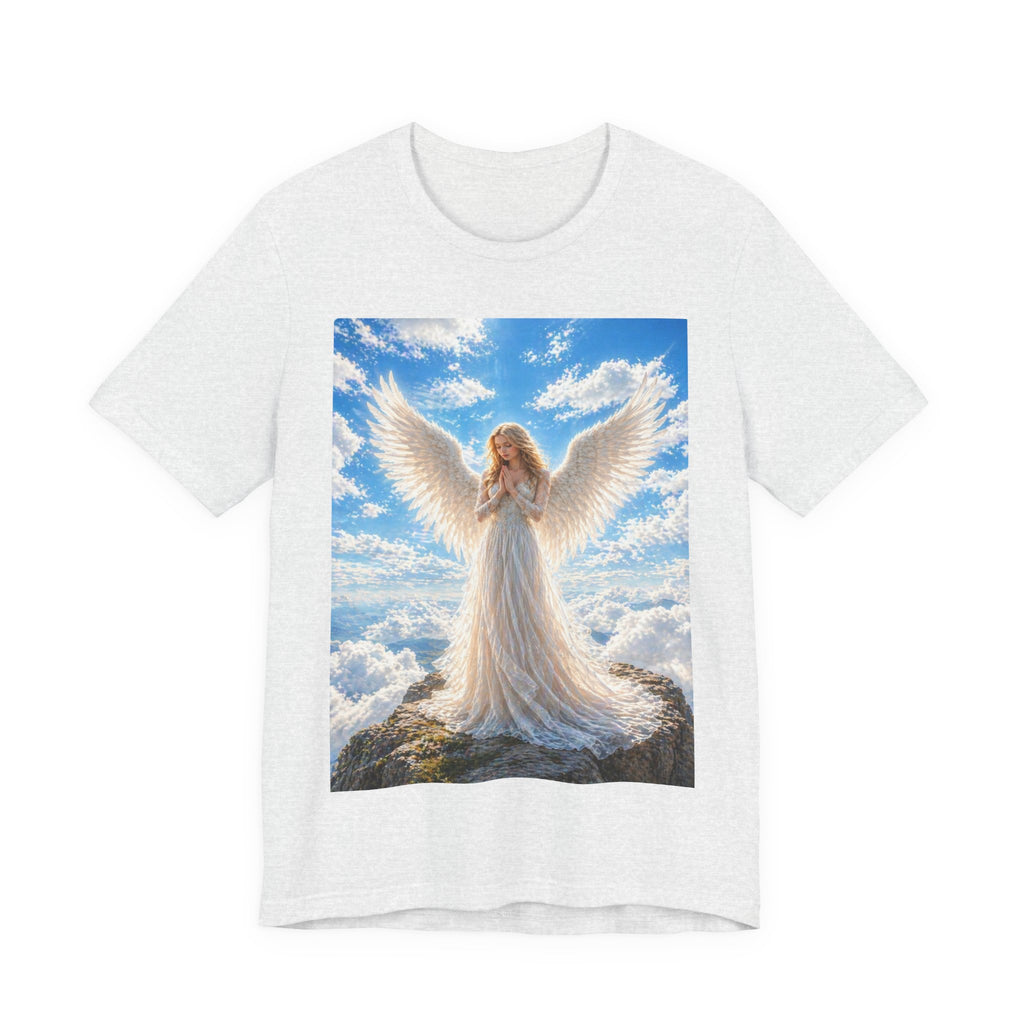 Angel Wings T-Shirt — Serene Guardian Angel Graphic Tee