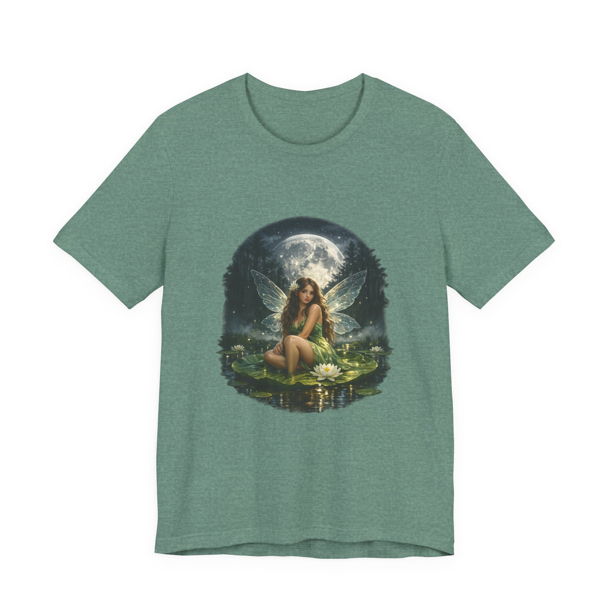 Moonlit Fairy T-Shirt – Enchanted Woodland Graphic Tee