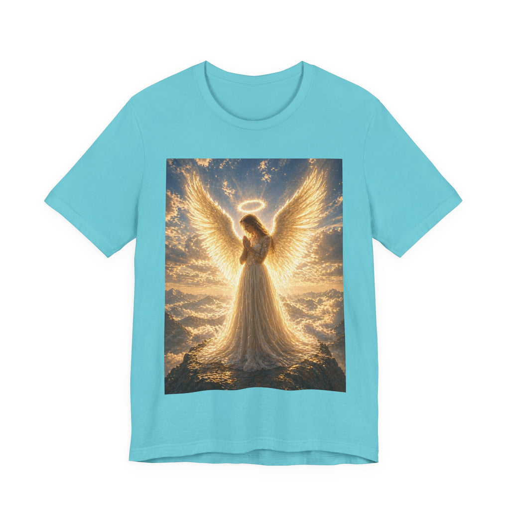 Angle praying Unisex Jersey Short Sleeve Tee