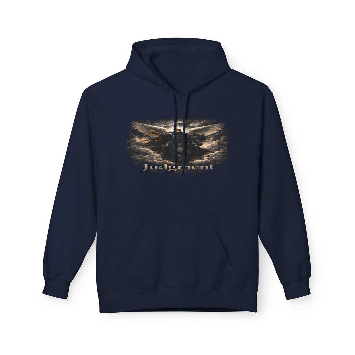 The black horse from Revelation 6:5-6-judgment Print Pullover