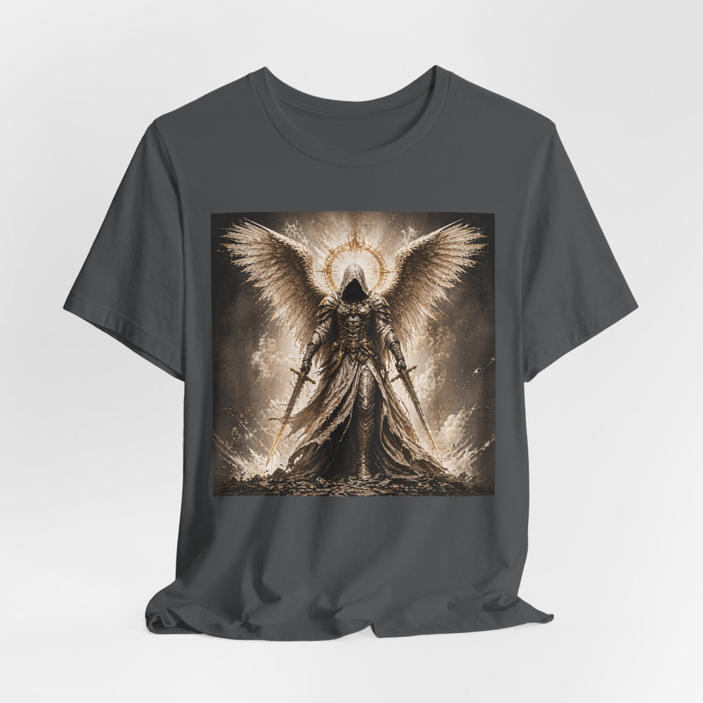 Angel Warrior T-Shirt — Gothic Archangel Graphic Tee