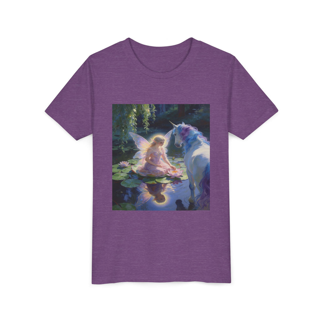 Youth Tee — Fairy and Unicorn Magic Print