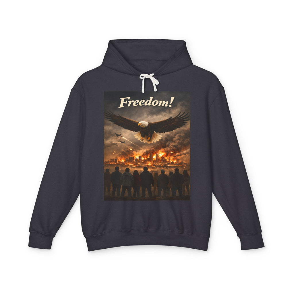 Freedom Eagle Hoodie — Patriotic Eagle Graphic Pullover