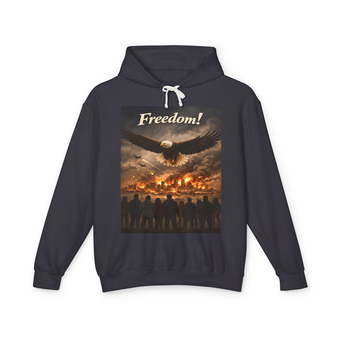 Freedom Eagle Hoodie — Patriotic Eagle Graphic Pullover