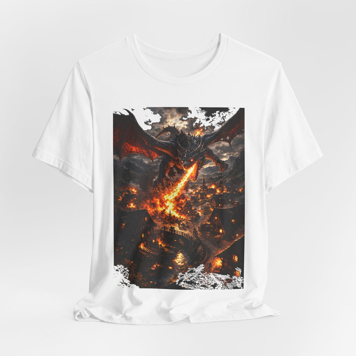 Dragon Fire T‑Shirt — Epic Fire‑Breathing Dragon Graphic Tee