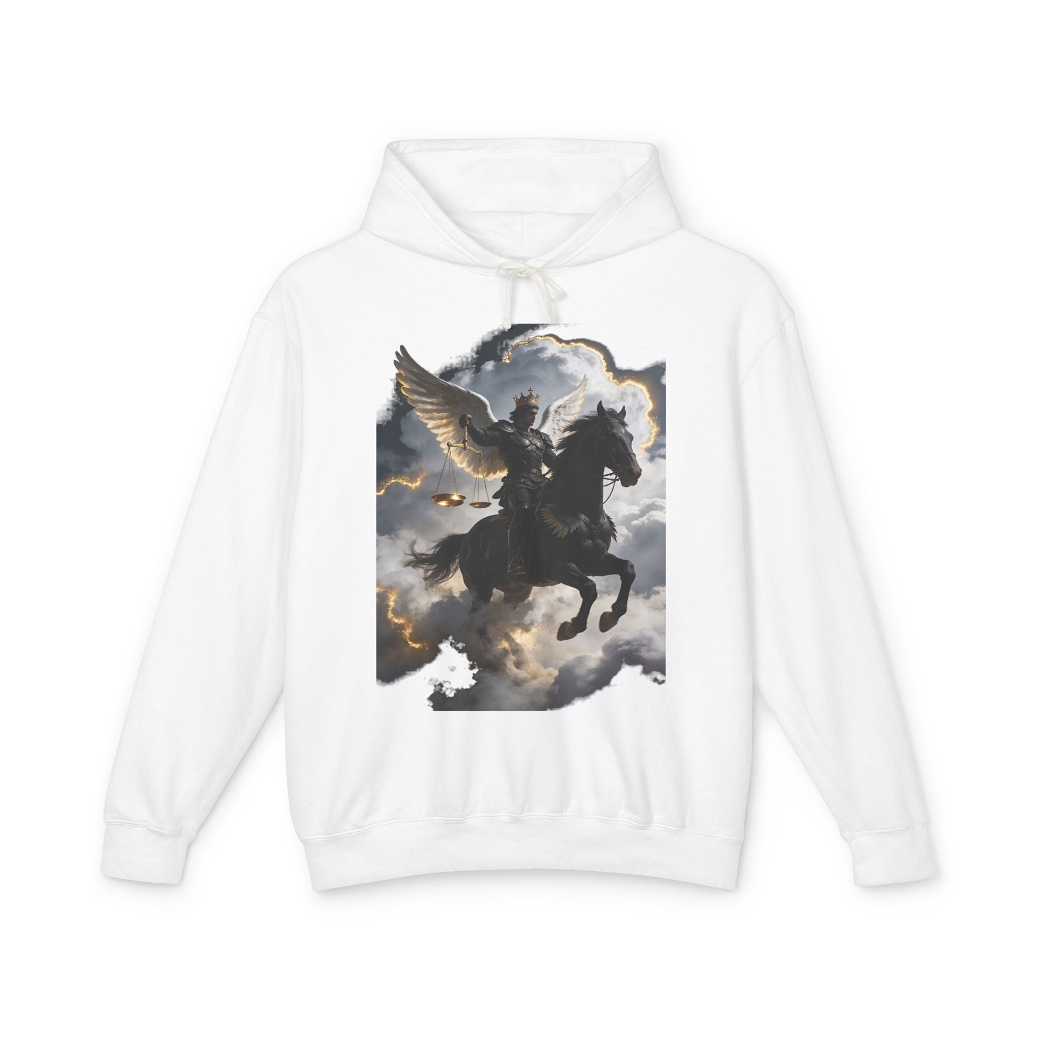 The black horse from Revelation 6:5-6-hoodie!