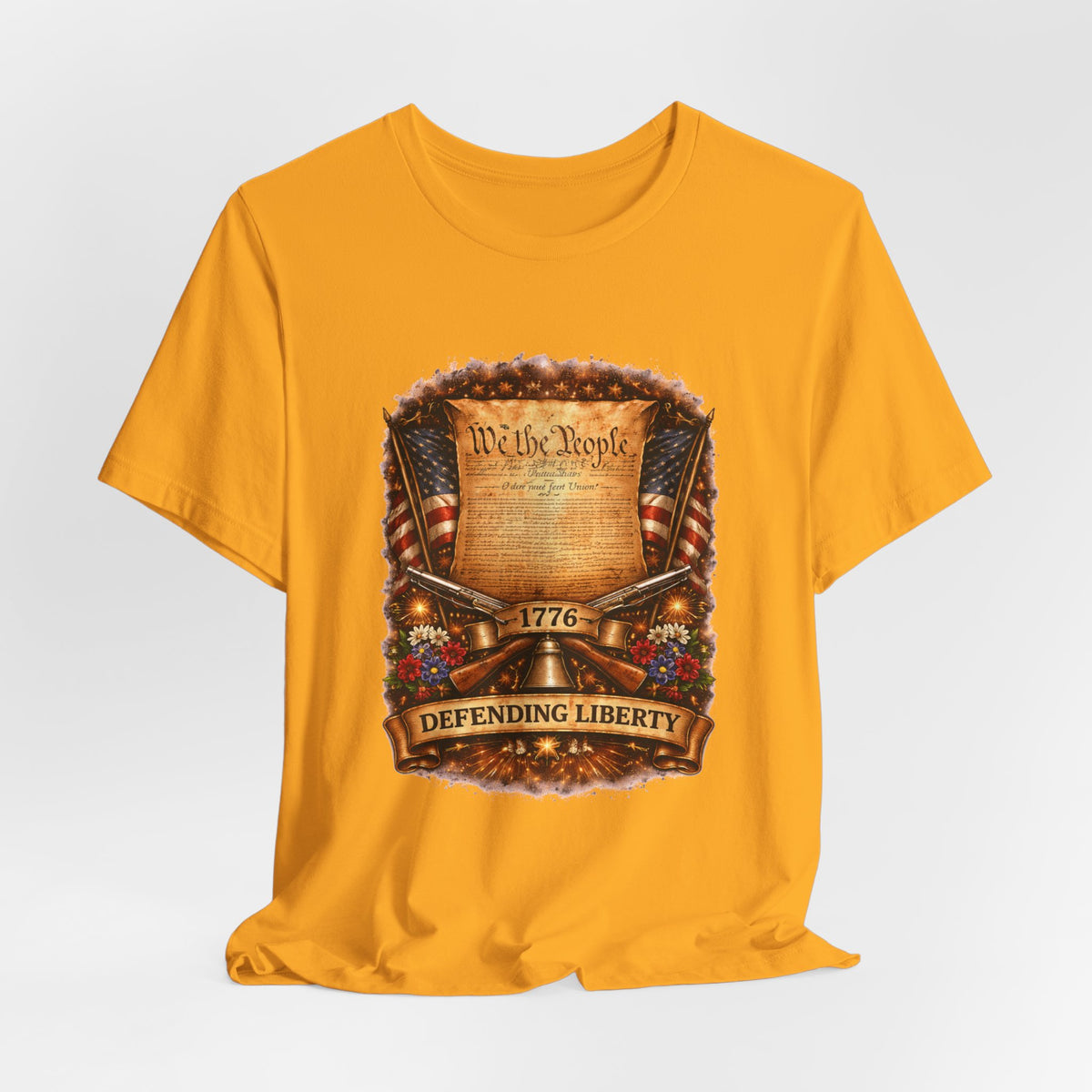 Patriotic "We the People" T-Shirt — Defending Liberty 1776 Tee
