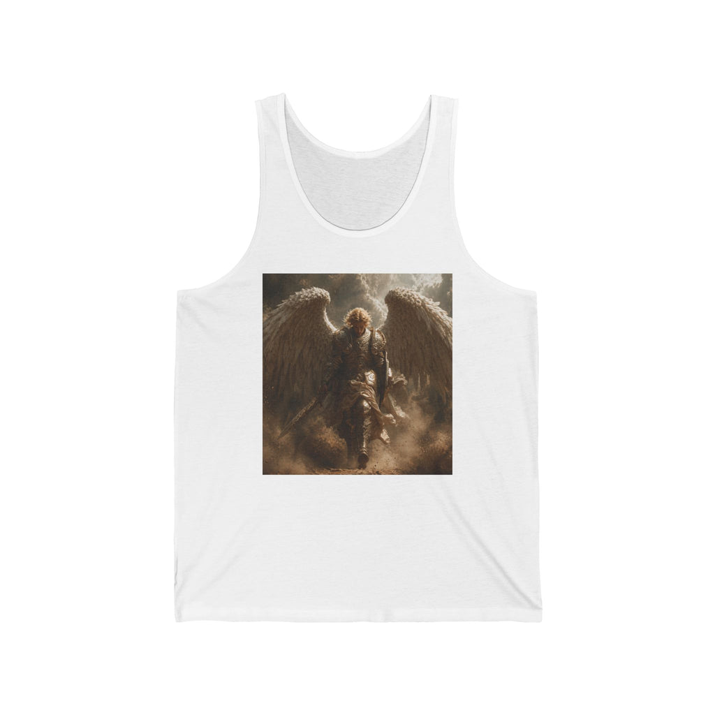 Angel Warrior Tank Top — Ethereal Winged Guardian Graphic Tank
