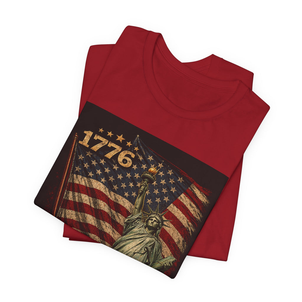 250 Years of Freedom Tee — 1776 Forever Free Statue of Liberty American Flag Shirt