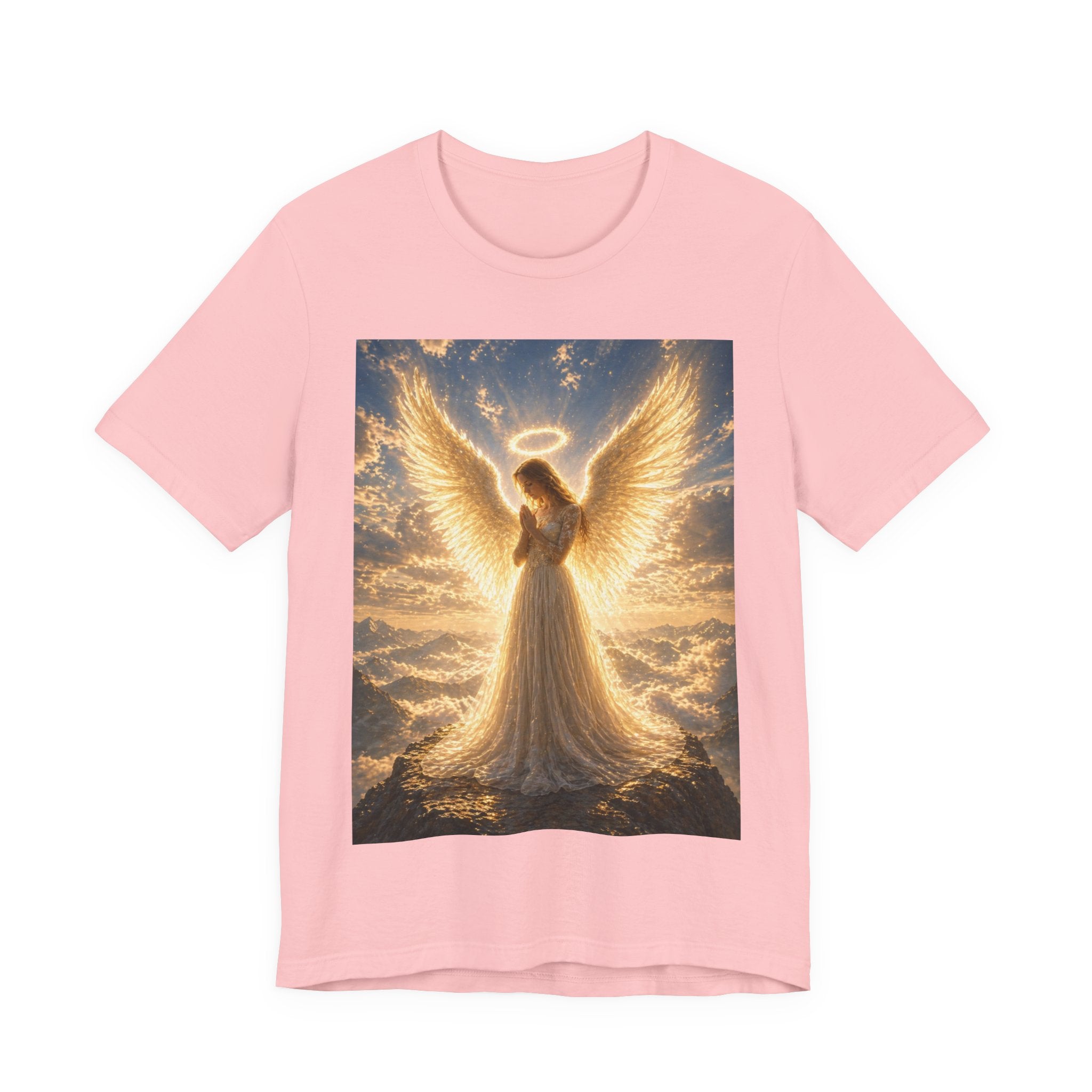 Angle praying Unisex Jersey Short Sleeve Tee