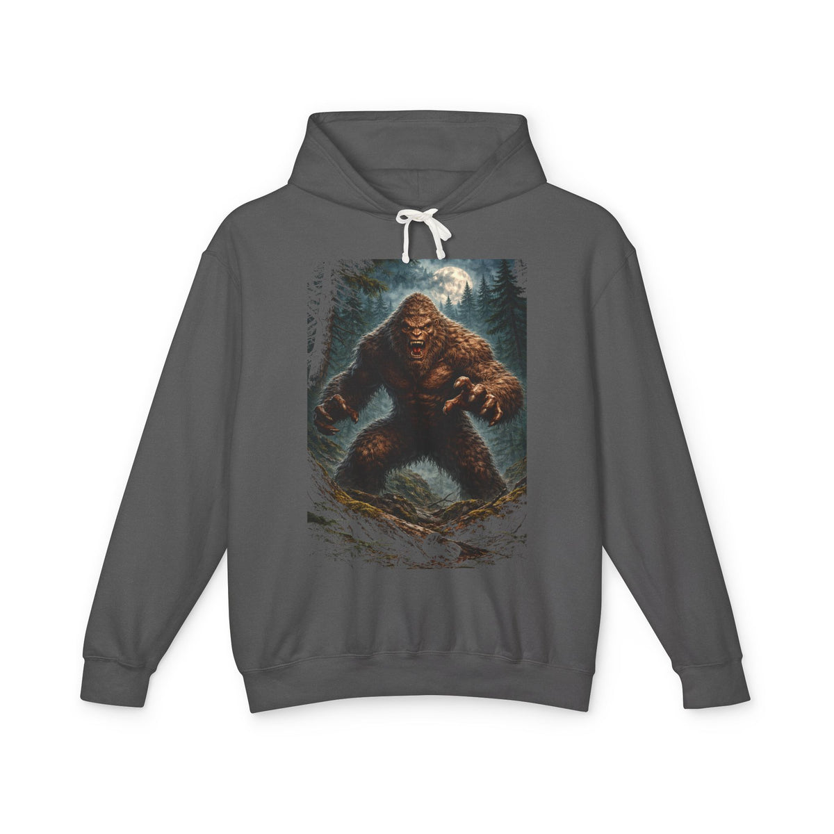 Bigfoot Forest Hoodie – Sasquatch Graphic Pullover