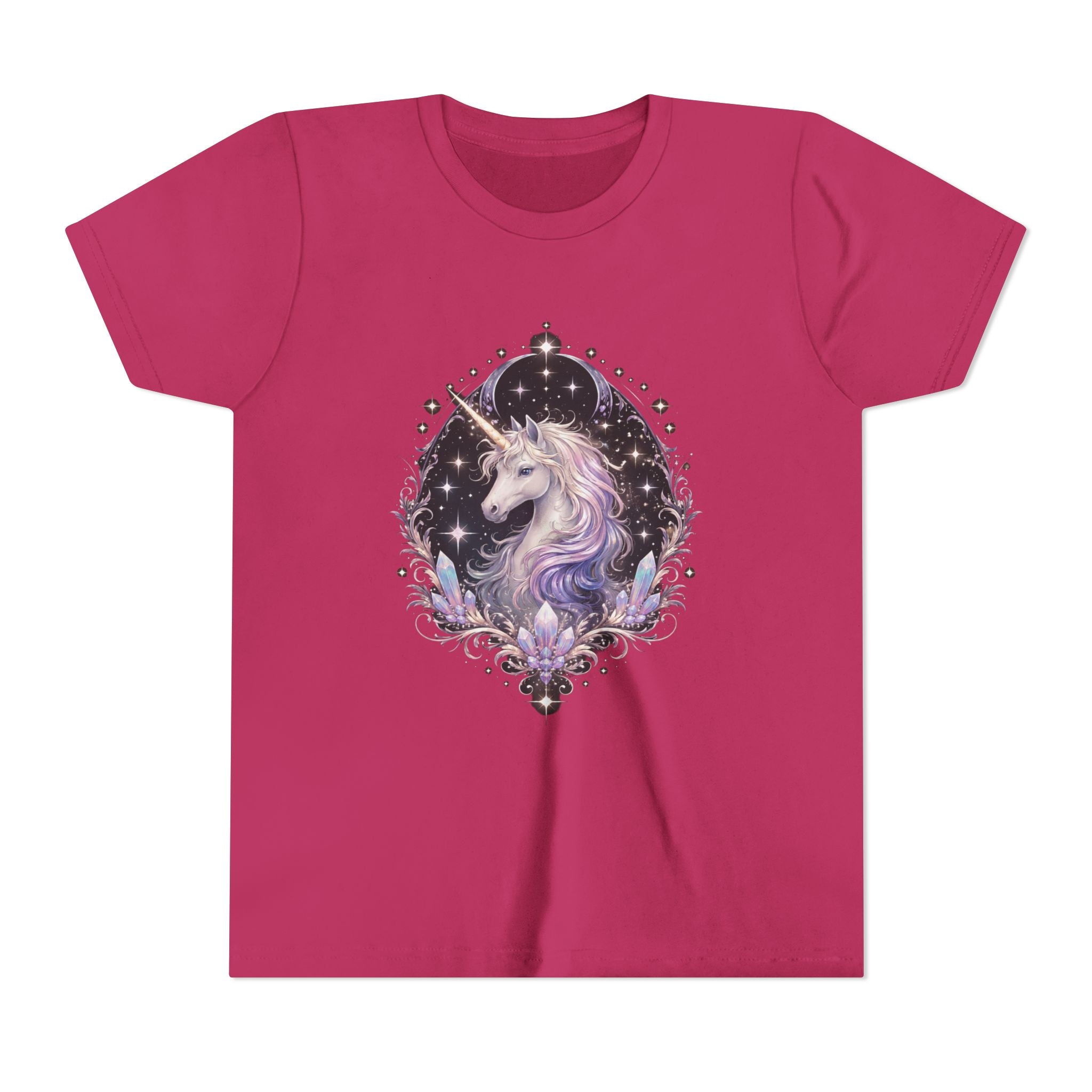 Youth Unicorn Tee — Magical Sparkle Design for Kids
