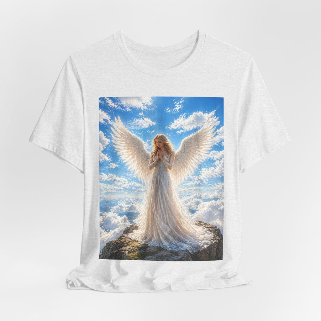 Angel Wings T-Shirt — Serene Guardian Angel Graphic Tee