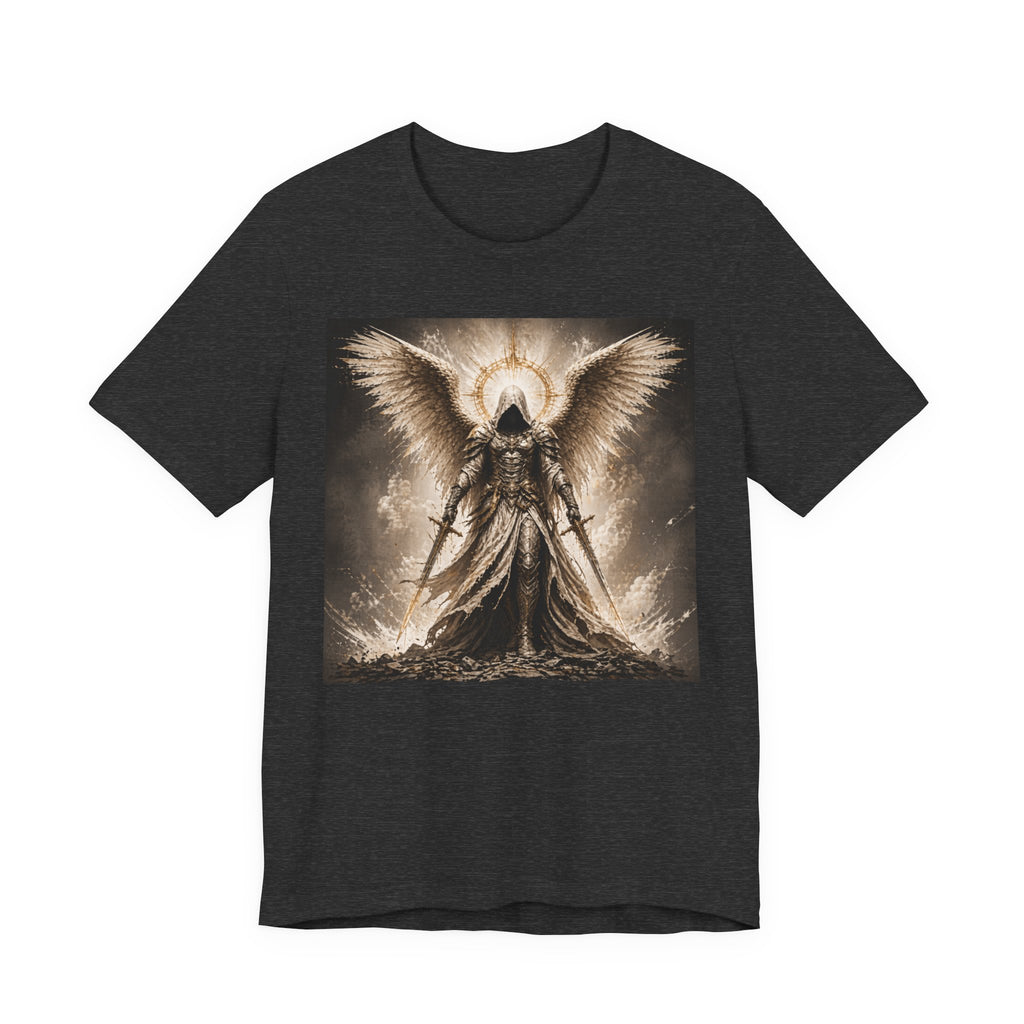 Angel Warrior T-Shirt — Gothic Archangel Graphic Tee