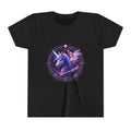 Youth Unicorn Tee — Magical Purple Galaxy Unicorn Graphic Shirt