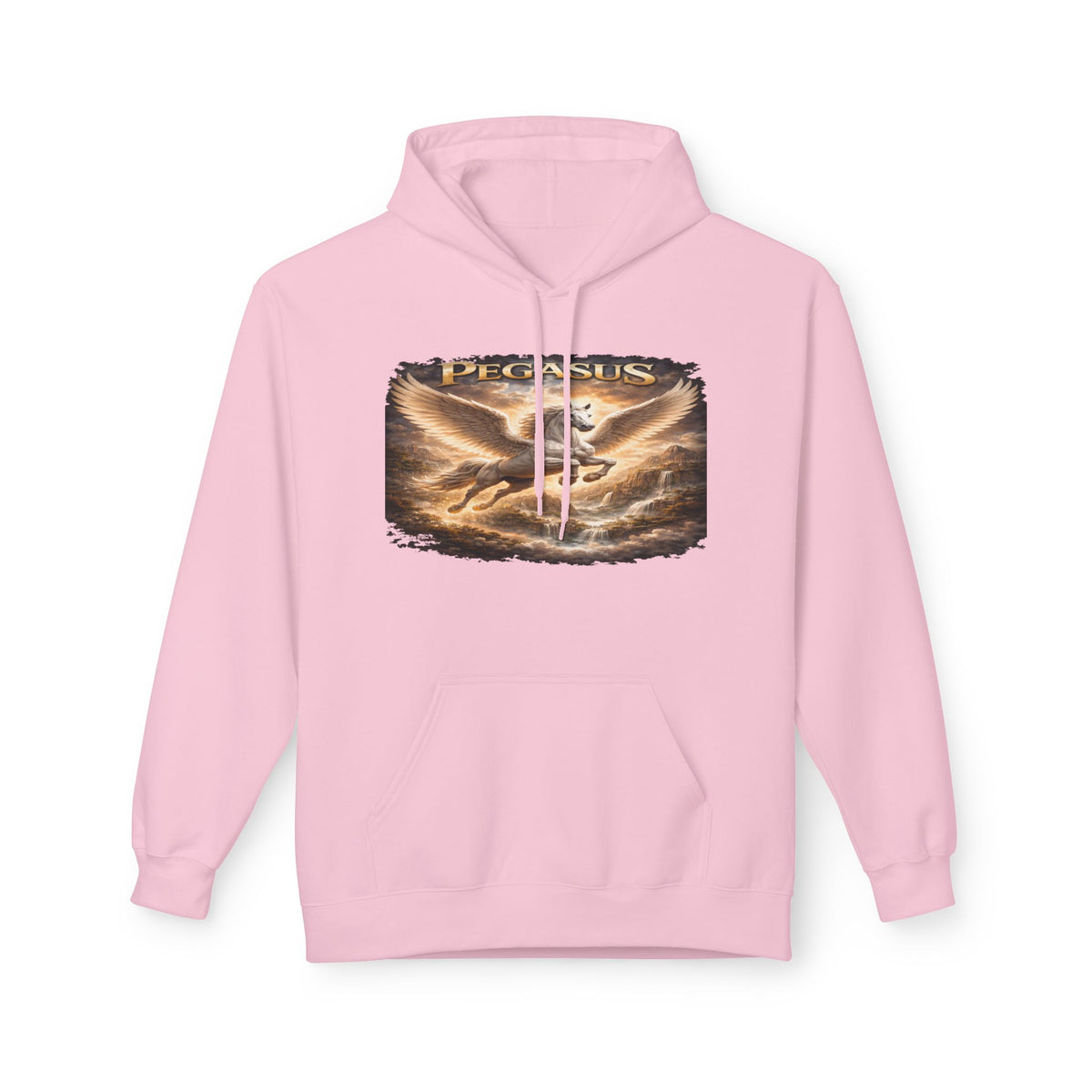 Pegasus Mythic Hoodie — Vintage Flying Horse Graphic