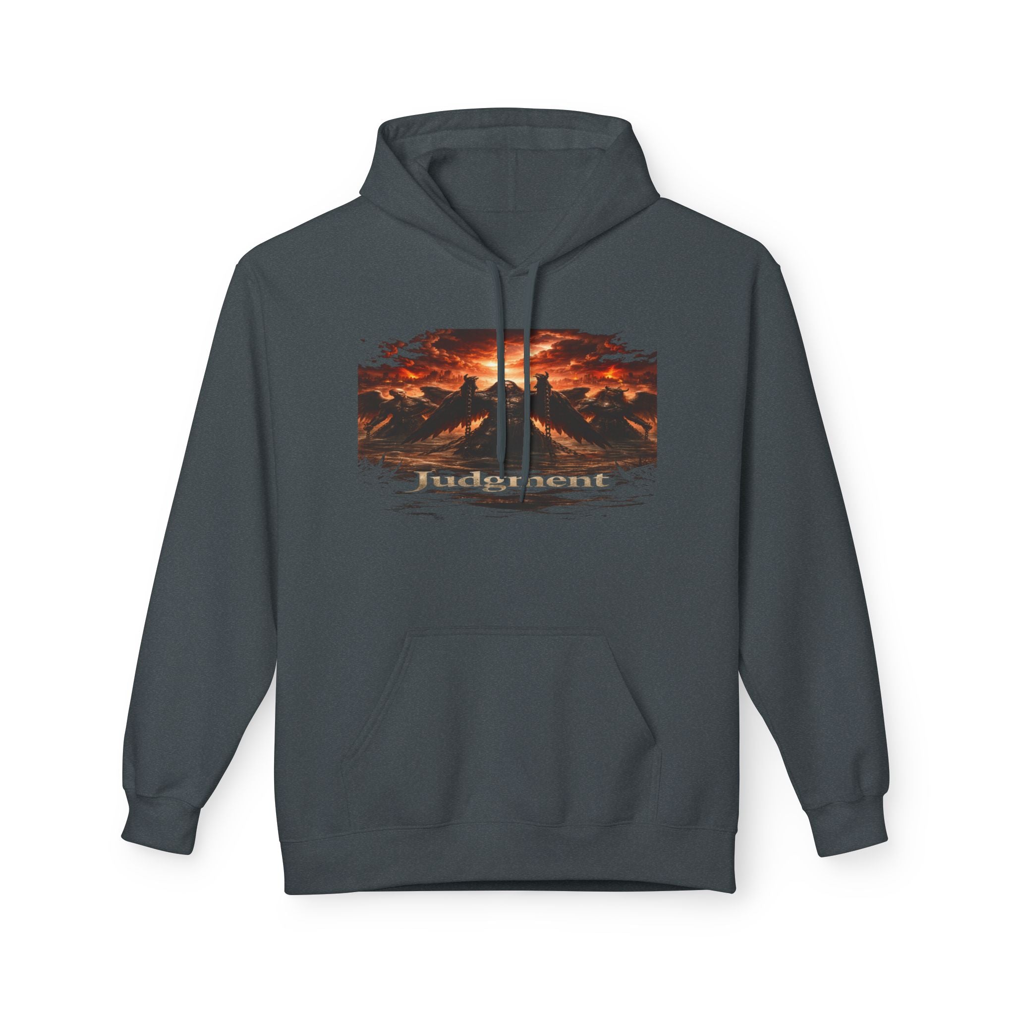 The black horse from Revelation 6:5-6! Graphic Hoodie
