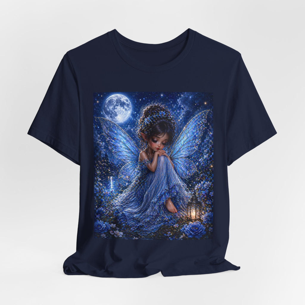 Blue Moon Fairy T-Shirt — Nighttime Fantasy Angel Tee