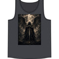 Dark Angel Graphic Tank Top — Gothic Winged Reaper Concert Tee