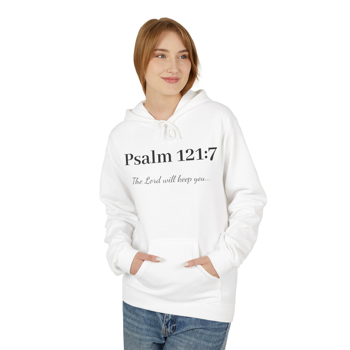 Psalm 121:7 Hoodie — 'The Lord Will Keep You' Inspirational Christian Sweatshirt