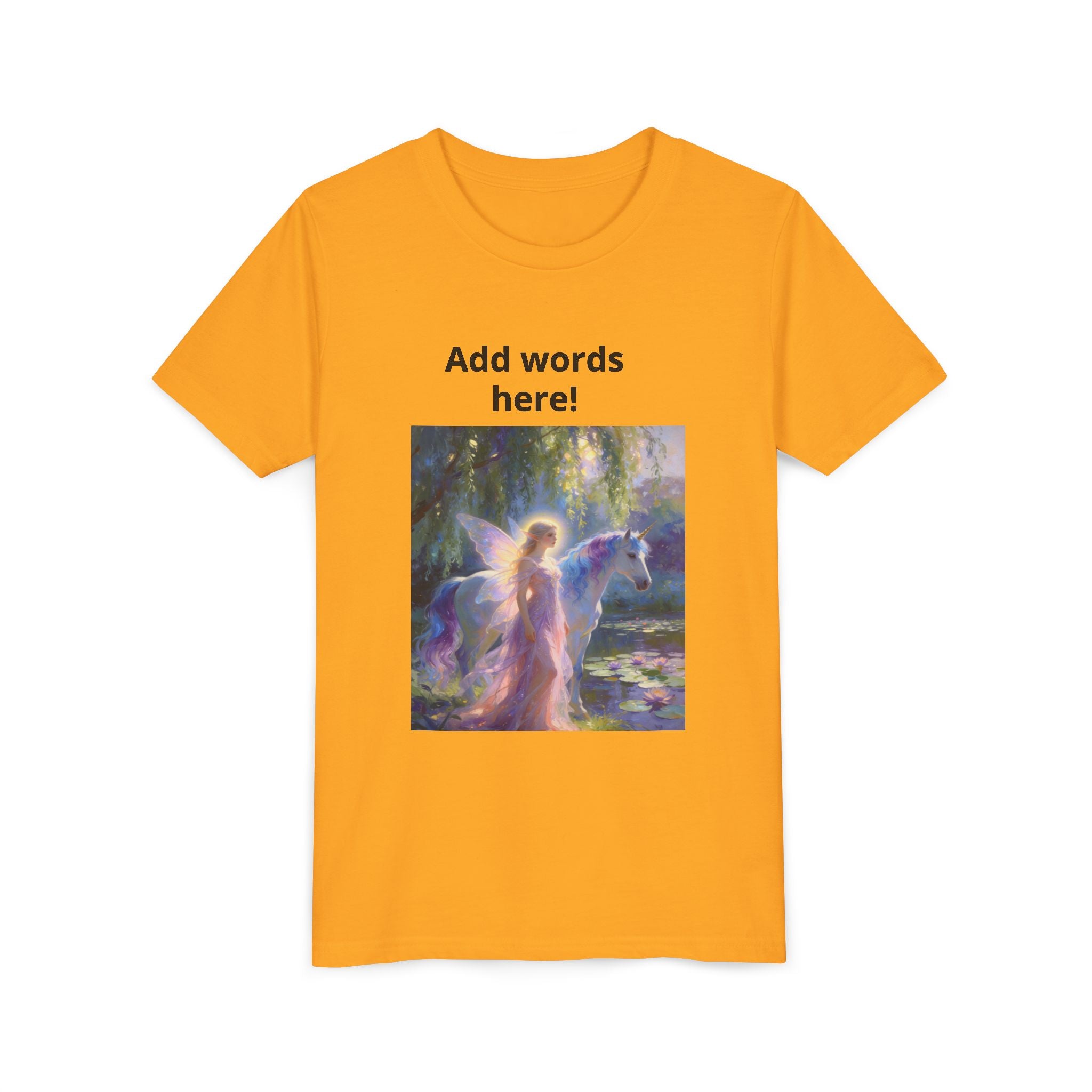 DYI your own Youth Tee —  (Custom Text Option)
