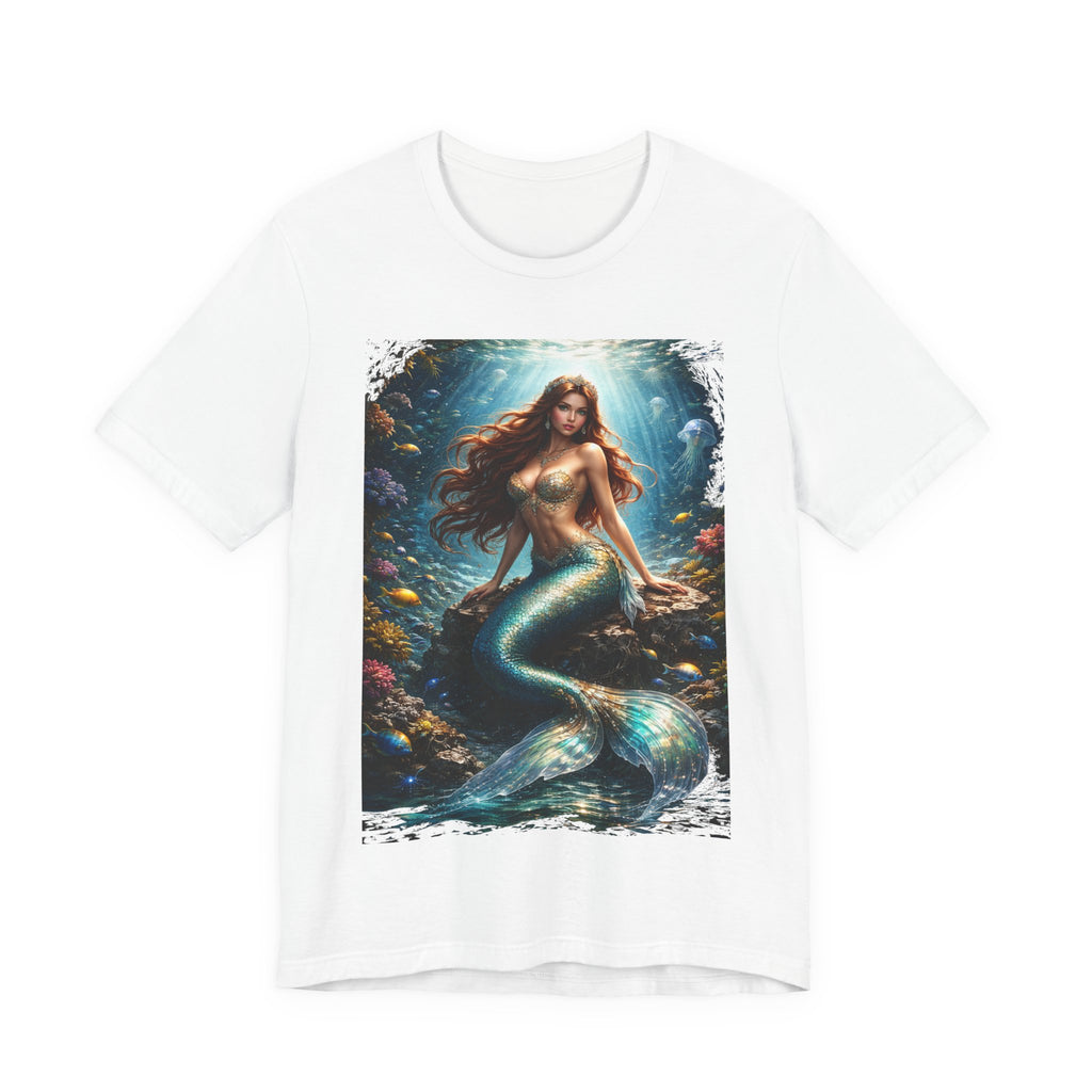 Mermaid Fantasy T-Shirt — Underwater Ocean Siren Graphic Tee