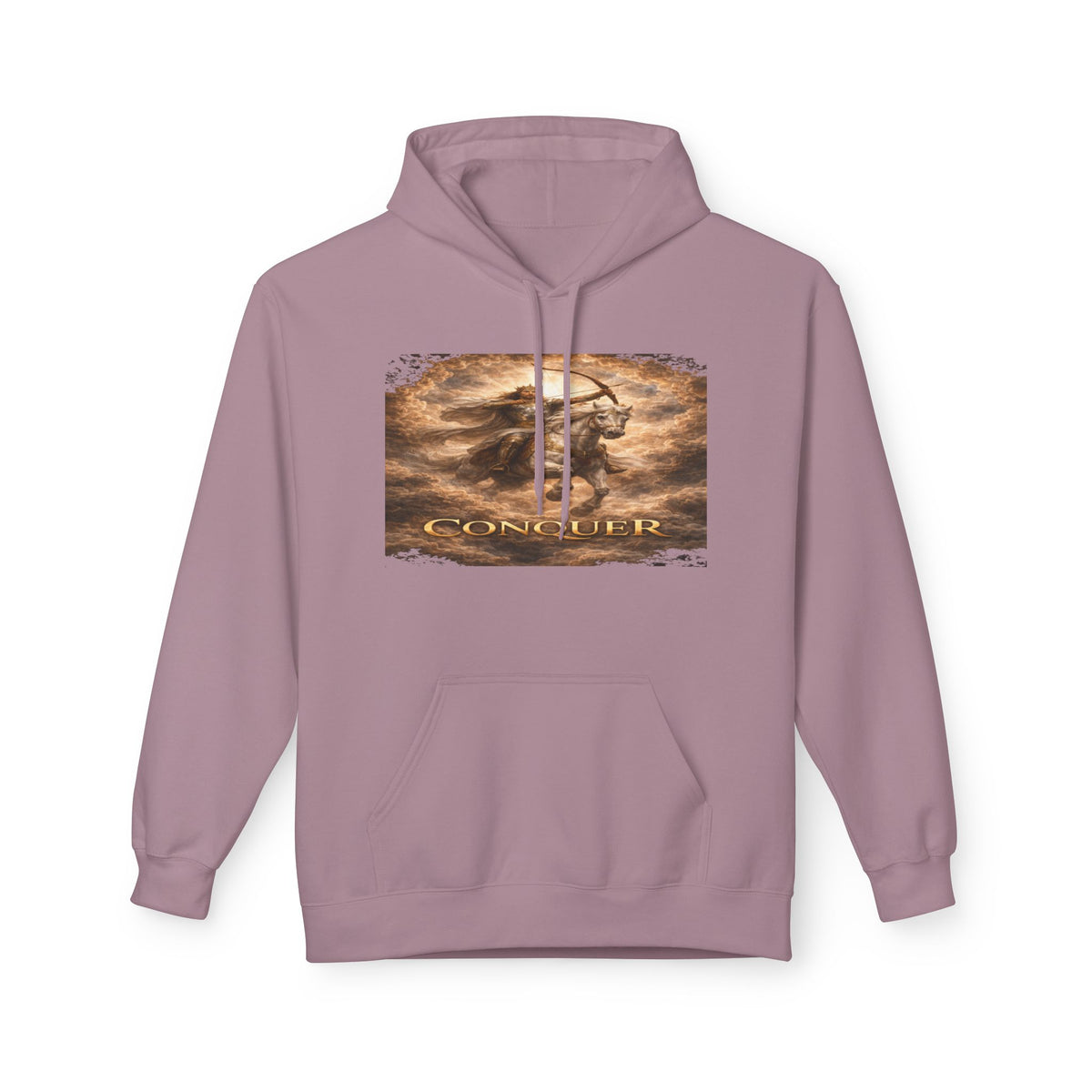 Revelation 6:1-2! And on the White horse was a rider the first horsemen of the apocalypse- Hoodie
