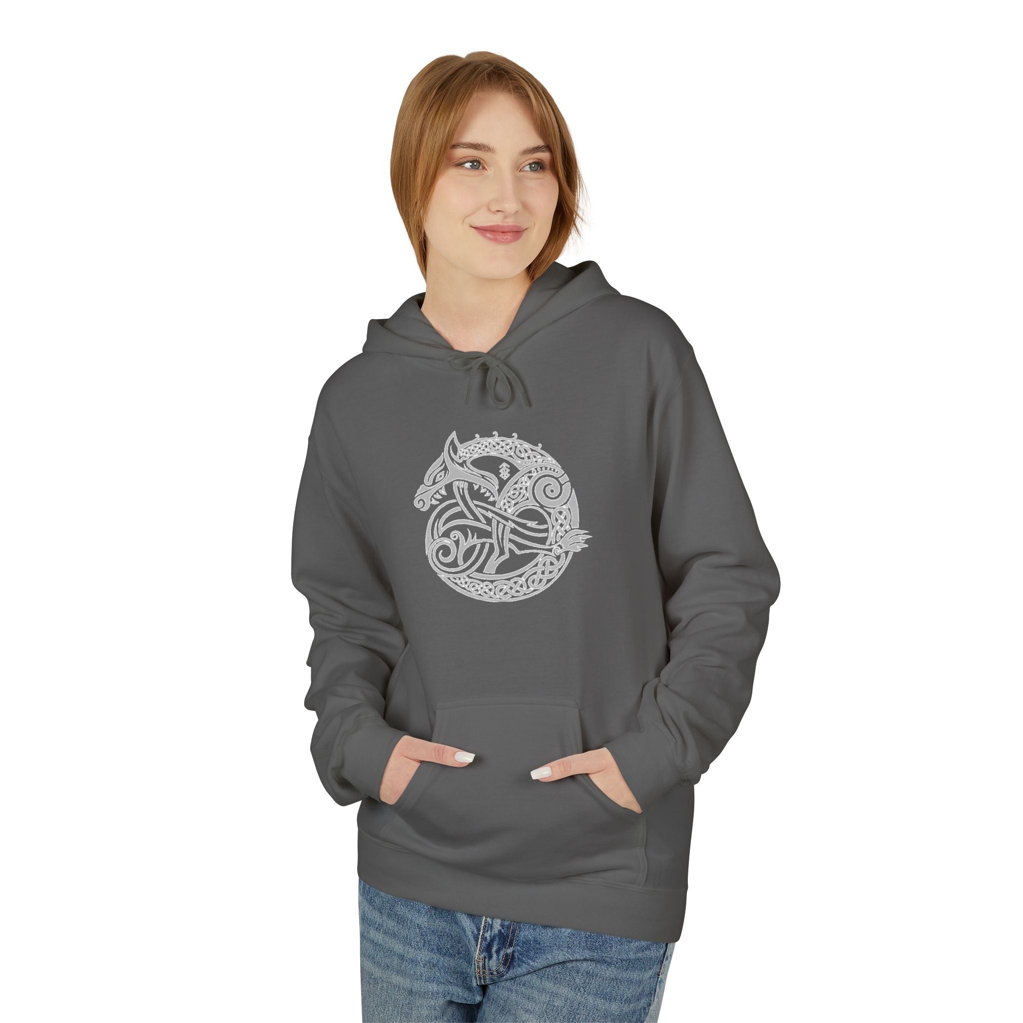 The Wolf – A Symbol of Power, Destruction, and Loyalty-Hoodie