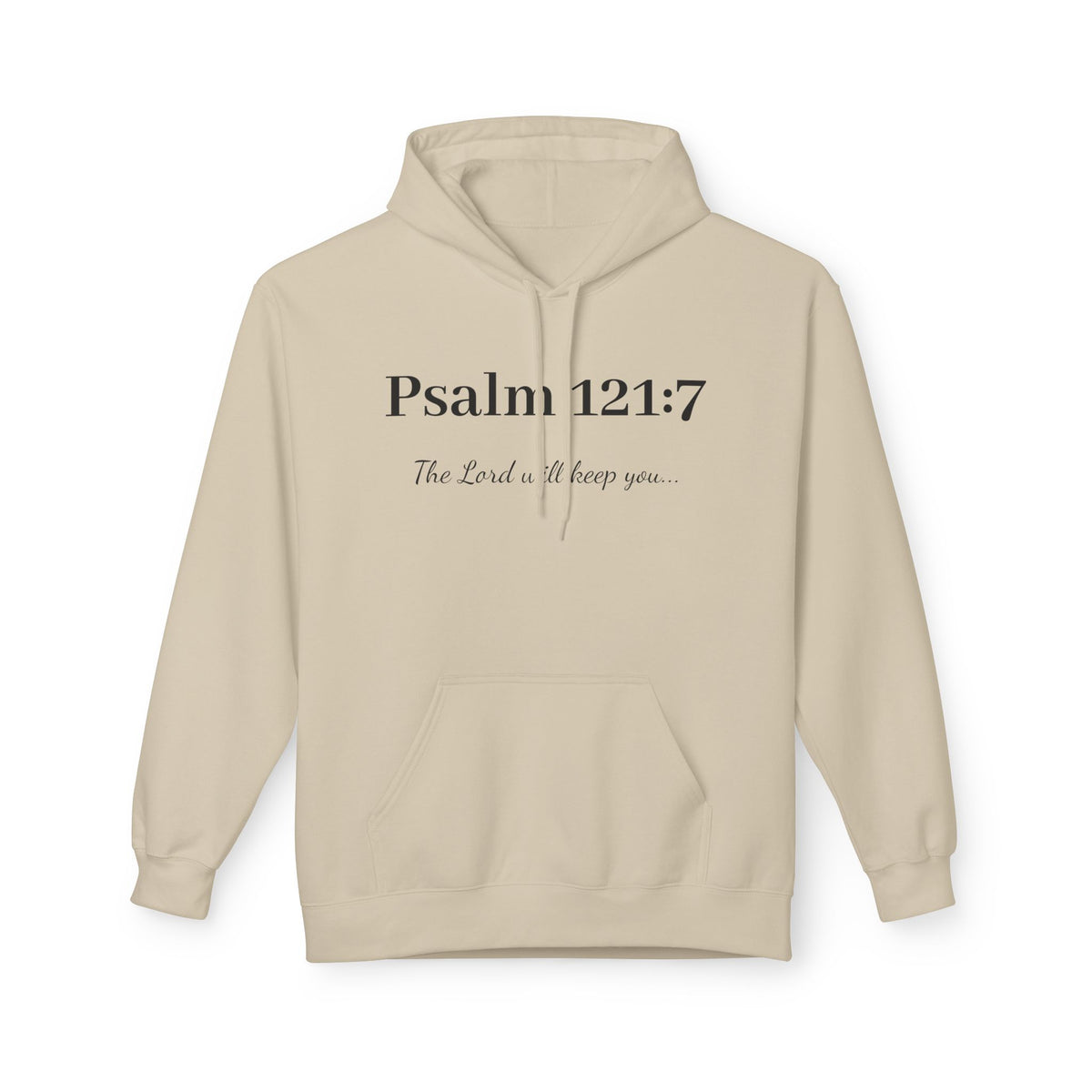 Psalm 121:7 Hoodie — 'The Lord Will Keep You' Inspirational Christian Sweatshirt