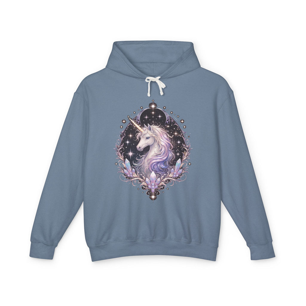 Mystic Unicorn Hoodie — Pastel Galaxy Horse Hooded Sweatshirt