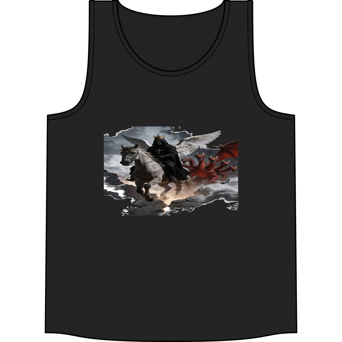 Apocalyptic End of times Tank Top — Dark Horseman