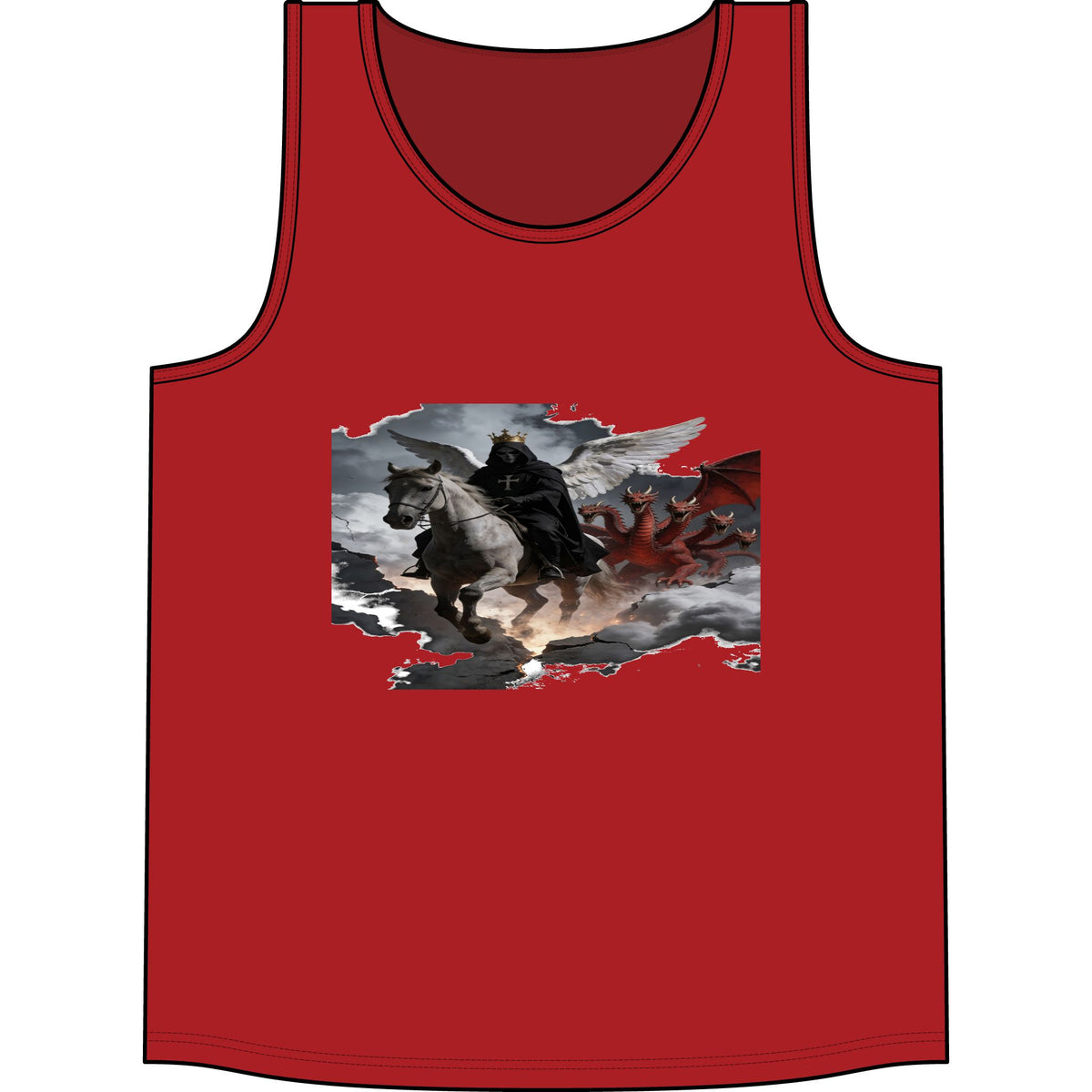 Apocalyptic End of times Tank Top — Dark Horseman