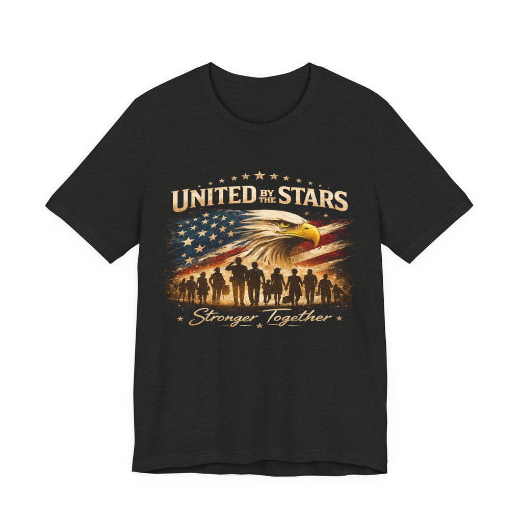 United We Stand- Eagle T-Shirt — Stronger Together 2026 Patriotic Tee