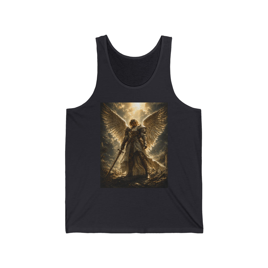 Archangel Graphic Tank Top — Angel Wings Spiritual Art Tank