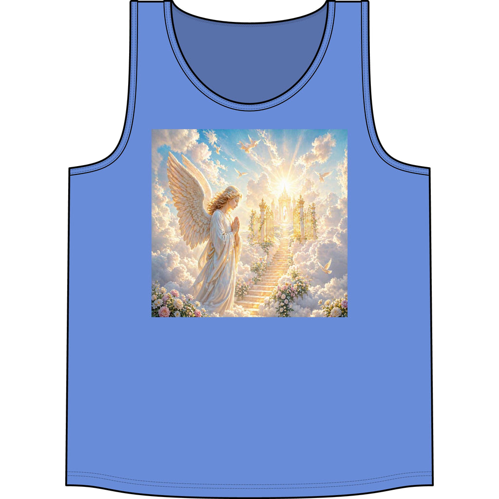 Heavenly Angel Stairway Tank Top — Inspirational Spiritual Concert Shirt