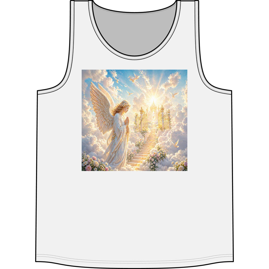Heavenly Angel Stairway Tank Top — Inspirational Spiritual Concert Shirt